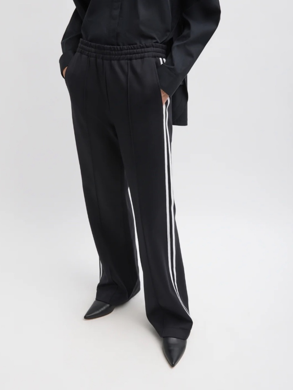 Active Knit Scottie Striped Jogger - Petite inseam (25")